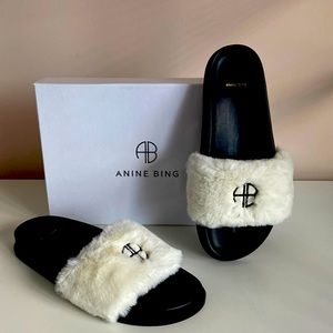 ANINE BING BRITT SLIDES